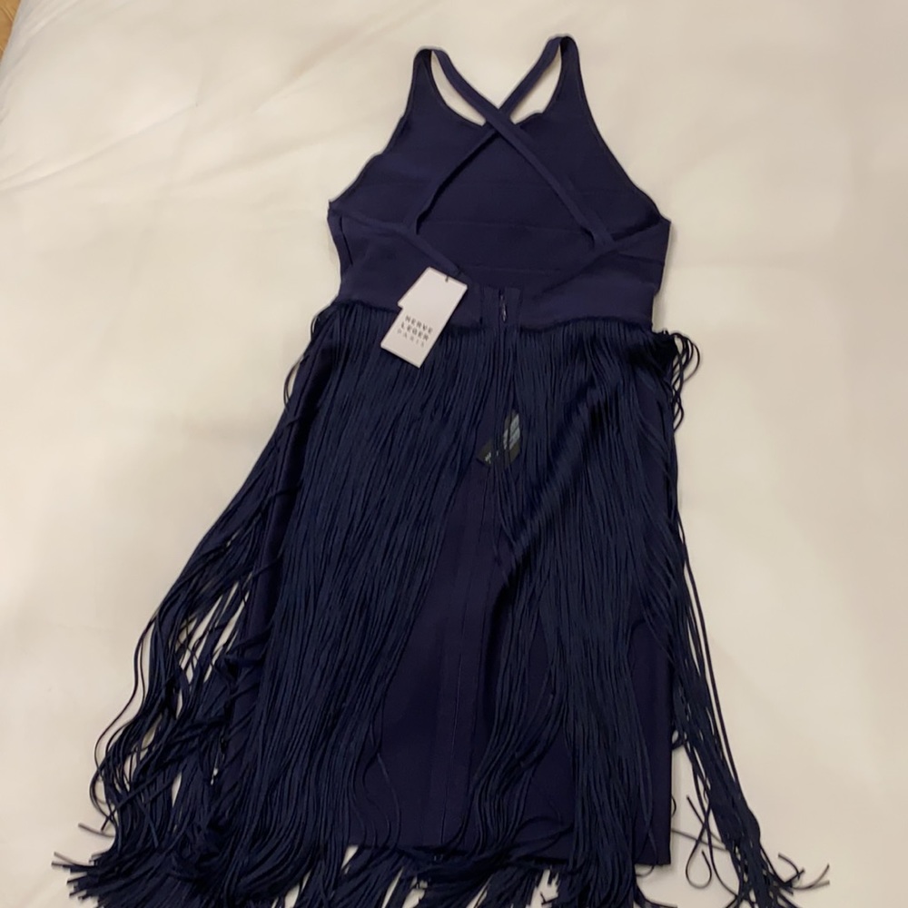 Herve Leger fringe dress - Picture 2 of 7